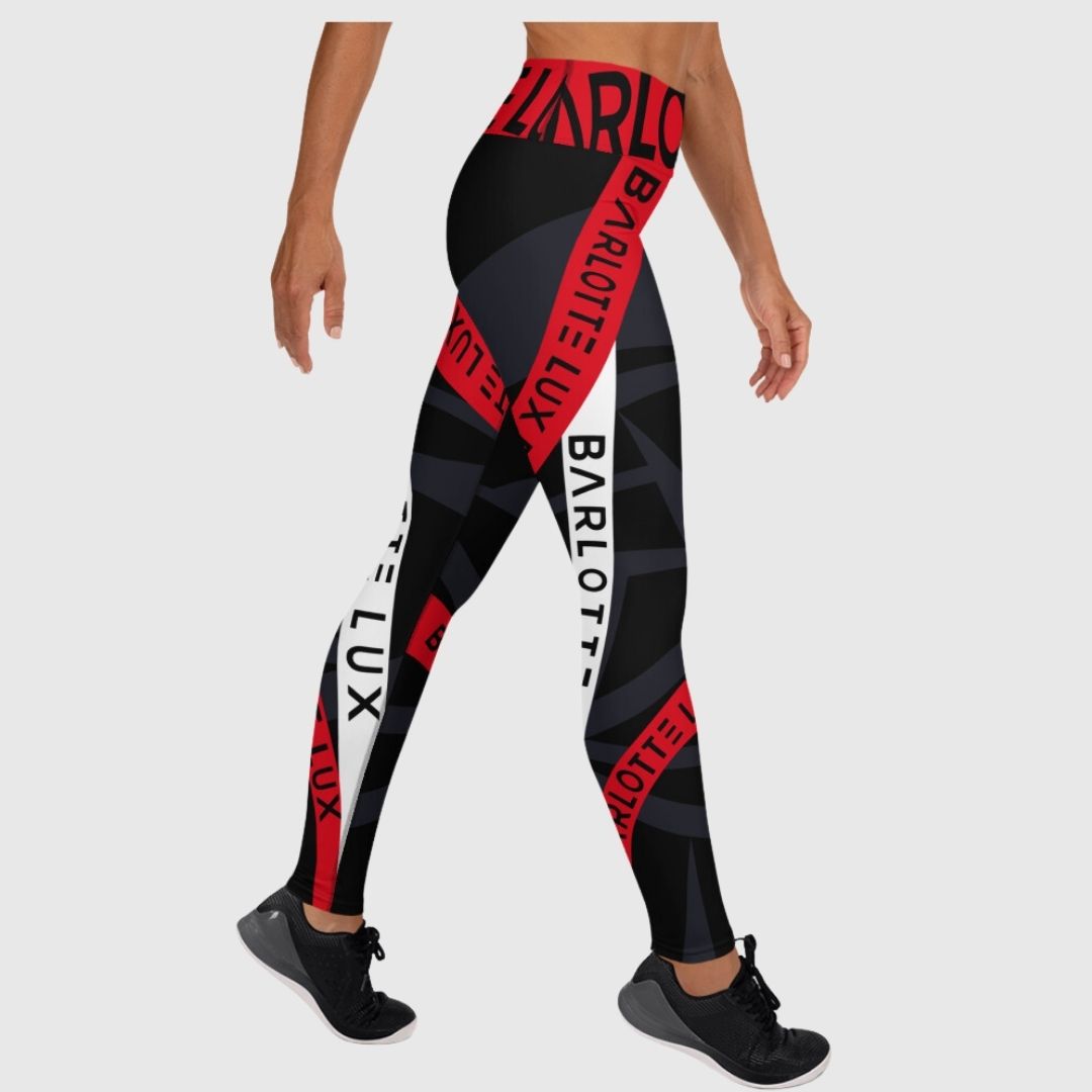 Criss Cross Caution Sport Leggings | Stylish and Supportive Activewear