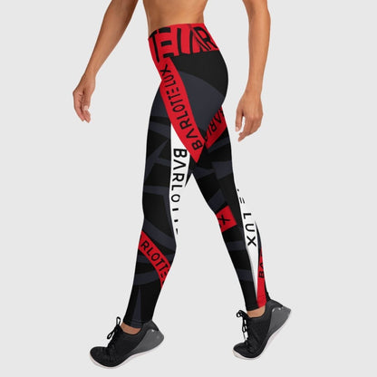 Criss Cross Caution Sport Leggings | Stylish and Supportive Activewear