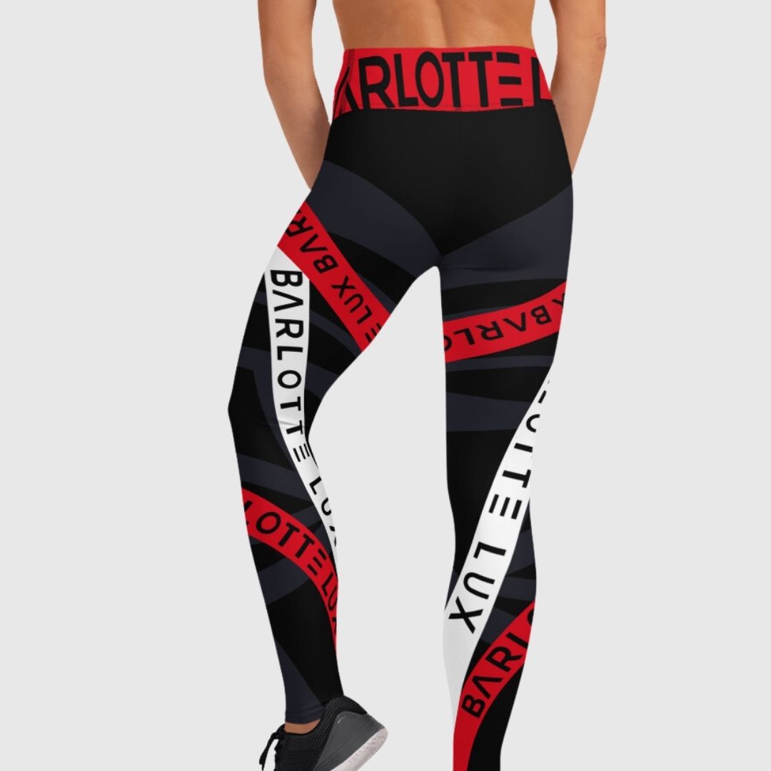 Criss Cross Caution Sport Leggings | Stylish and Supportive Activewear