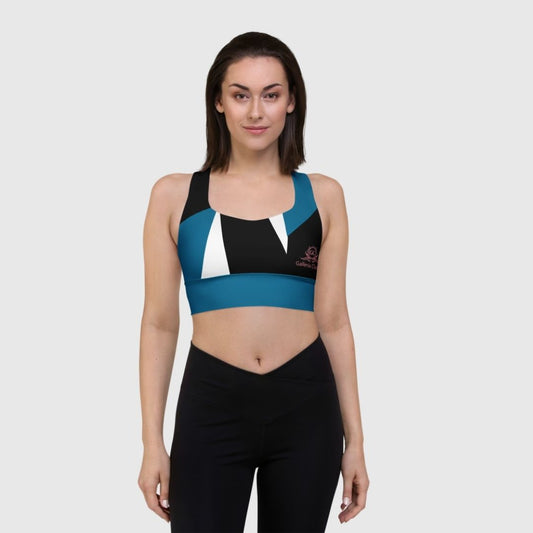 Galleria Classic Blue Longline sports bra