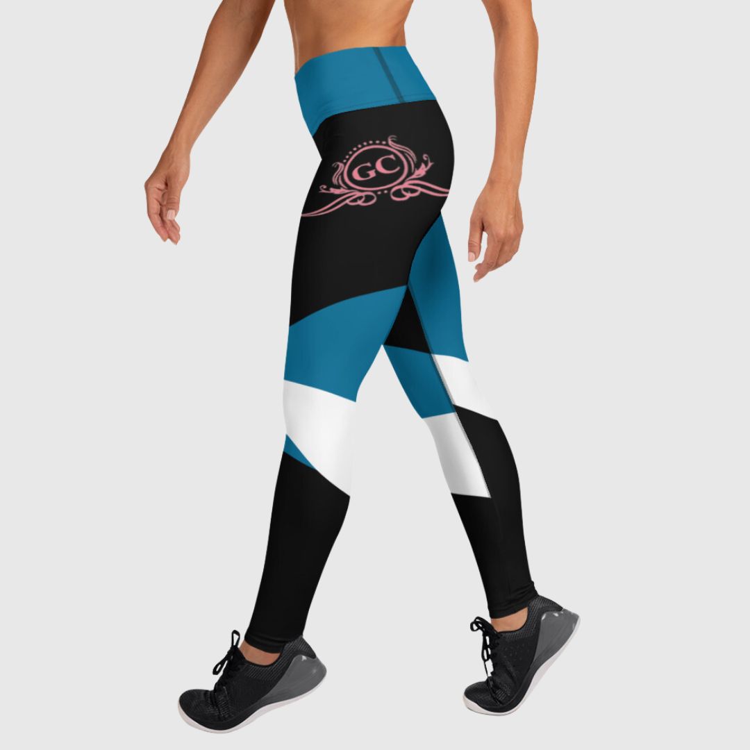 Blue Yoga Leggings Galleria Classic Limited Edition