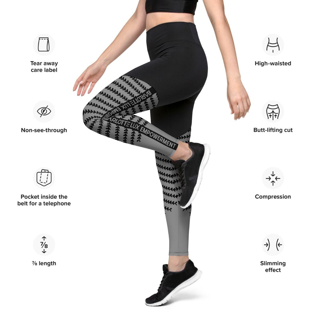 Premium Sports Leggings | Comfort Fit & Durability