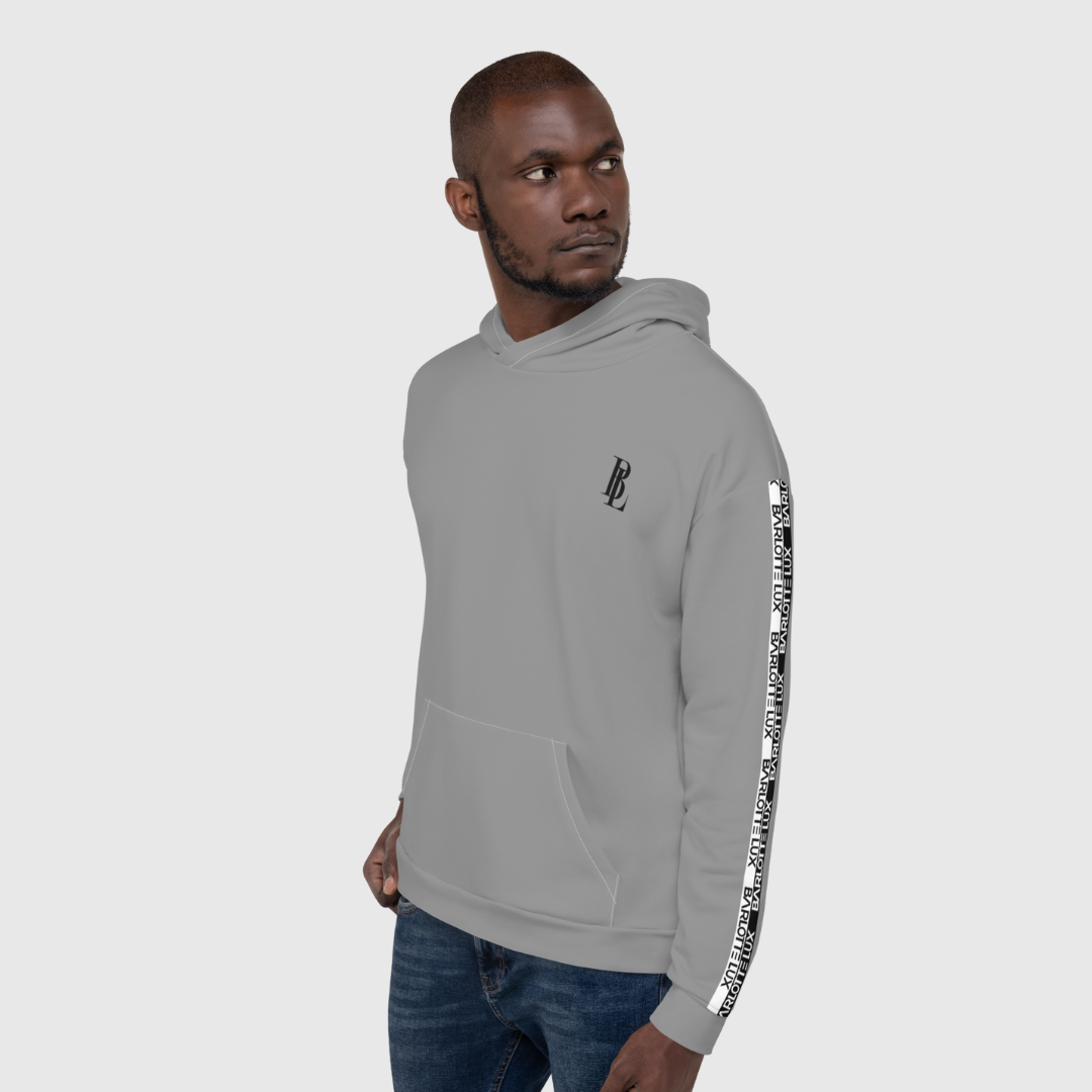 Gray Lux Hoodie | Cozy Unisex Hoodie with Vibrant Print