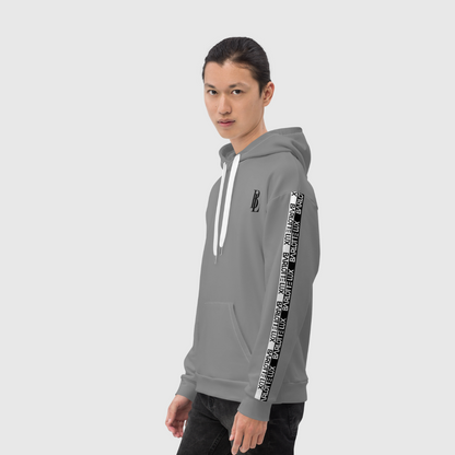 Gray Lux Hoodie | Cozy Unisex Hoodie with Vibrant Print