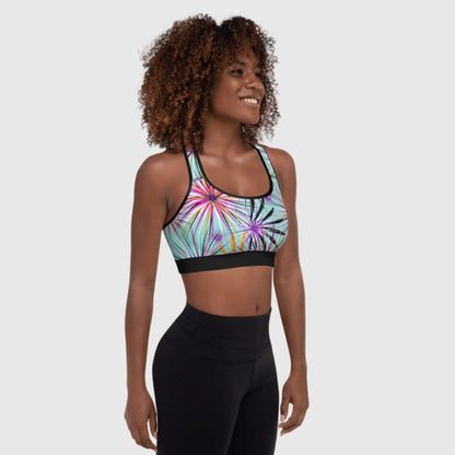 Barlotte Sparkle Sports Bra | Maximum Support with Glittery Style