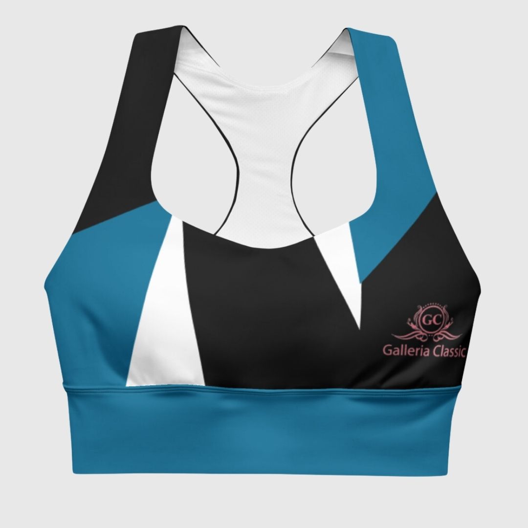 Galleria Classic Blue Longline sports bra