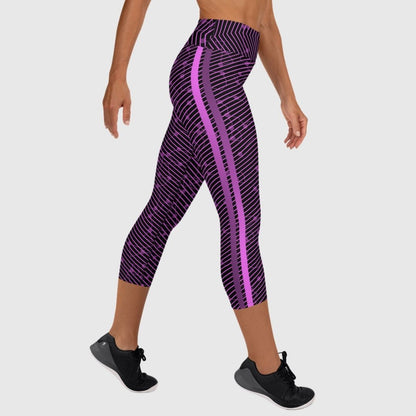 Pink Lava Leggings | Stylish Comfort for Fitness Enthusiasts