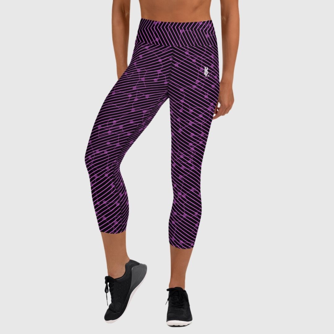 Pink Lava Leggings | Stylish Comfort for Fitness Enthusiasts