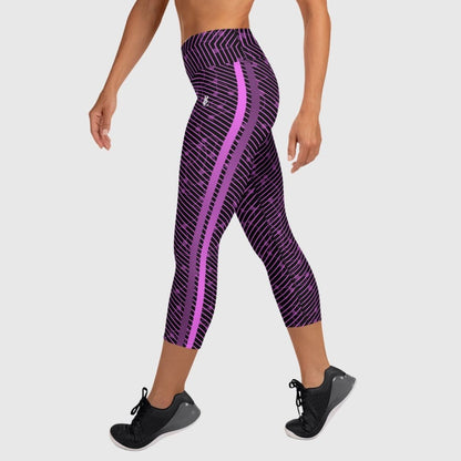 Pink Lava Leggings | Stylish Comfort for Fitness Enthusiasts