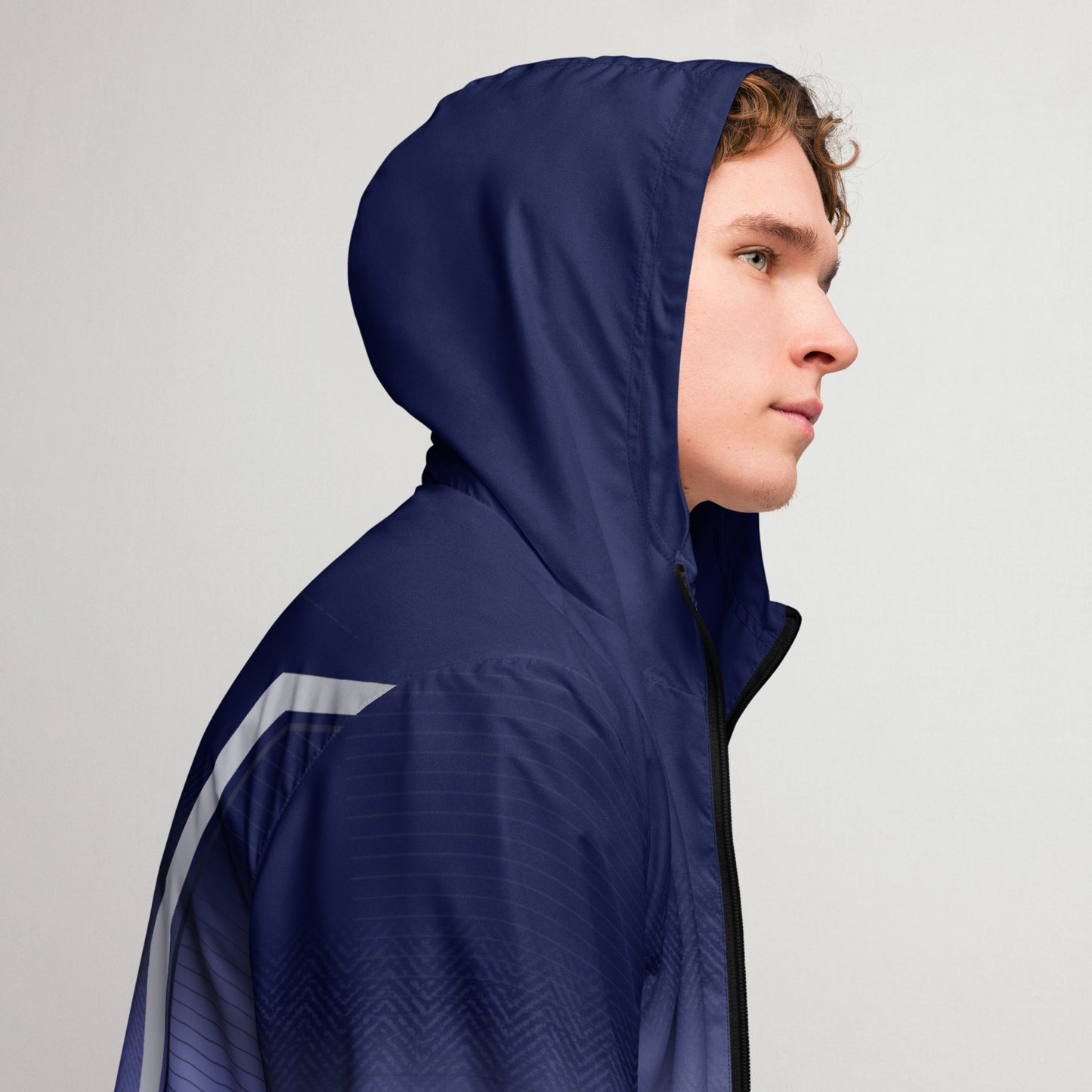 Men’s Navy Di Windbreaker | Stylish and Weather-Resistant