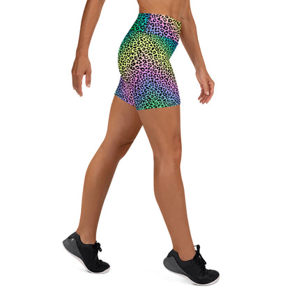 Spirit Cheetah Yoga Shorts