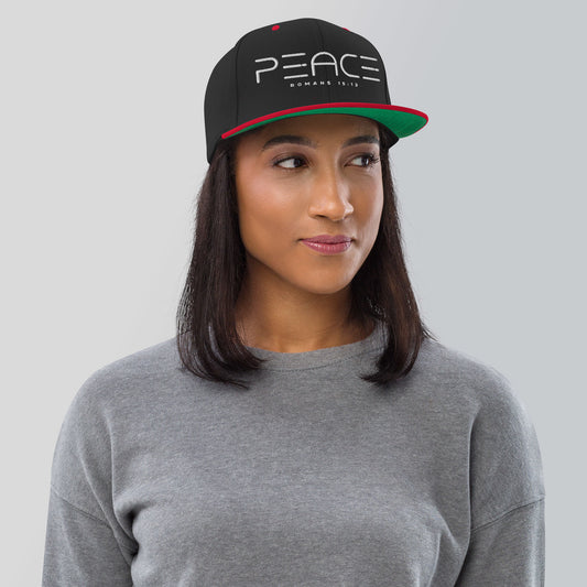 Peace Snapback Hat | Stylish Adjustable Cap