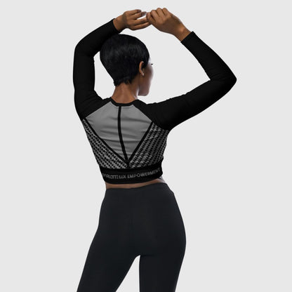 Empowerment long-sleeve Crop Top - Barlotte Lux