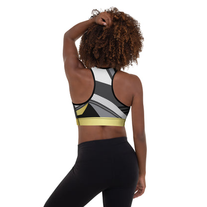 Golden Barlotte Padded Sports Bra