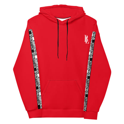 Red Lux Hoodie | Unisex Comfort | Soft Fleece Interior