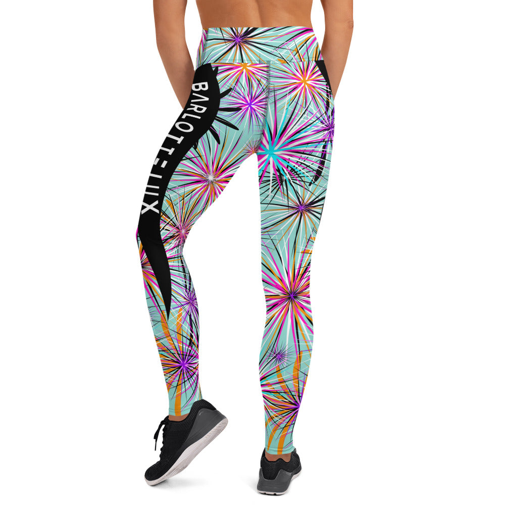 Barlotte Sparkle Yoga Leggings | Stylish Comfort for Your Shine